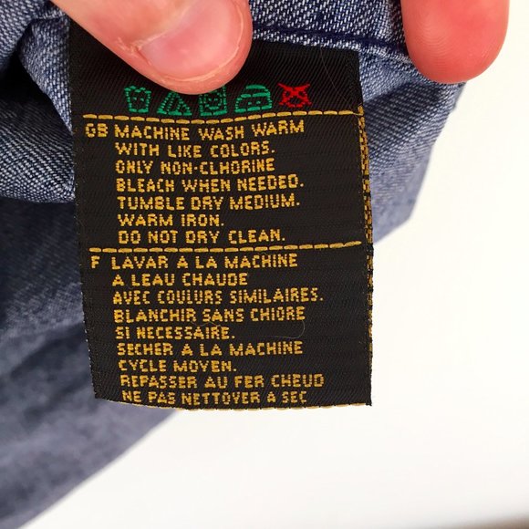 Harley Davidson Denim Button Down Shirt - Picture 3 of 6